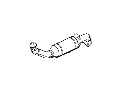 2005 Lincoln Navigator Catalytic Converter - 5L7Z-5E212-CA