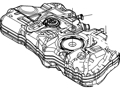 Ford AE8Z-9002-C Fuel Tank Assembly