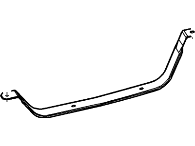 2015 Ford Fiesta Fuel Tank Strap - AE8Z-9054-D