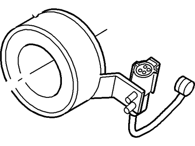 Ford Thunderbird A/C Idler Pulley - YW4Z-19D798-AA