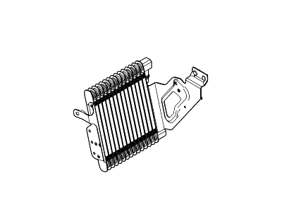 2014 Ford Mustang Oil Cooler - DR3Z-6A642-A