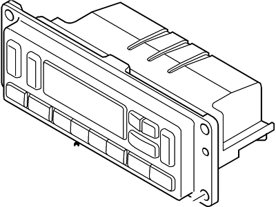 2005 Ford Expedition HVAC Control Module - 6L1Z-19980-AA