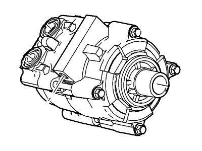 2006 Ford F-250 Super Duty A/C Compressor - 4C3Z-19V703-AA