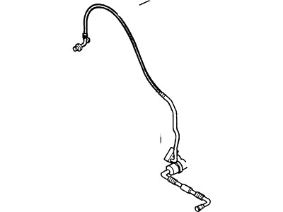 1992 Mercury Tracer A/C Hose - F2CZ19D734A