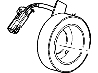 Ford Explorer A/C Clutch - 6L2Z-19D798-C