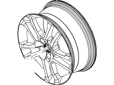 Ford 9E5Z-1007-F Wheel Assembly