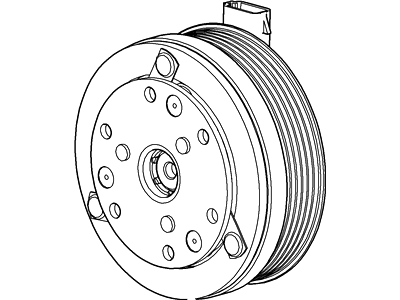 2004 Mercury Monterey A/C Clutch - XW7Z-19V649-BARM