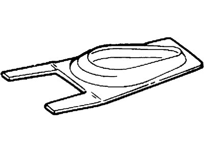 Mercury Sable Center Console Base - 2F4Z54044D90AAA