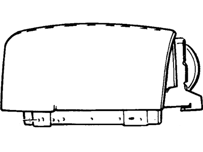 1998 Mercury Grand Marquis Air Bag - F8MZ-54044A74-DAA