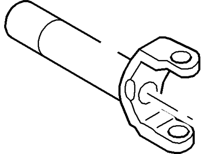 2010 Lincoln Mark LT Driveshaft Yokes - 9L3Z-4841-F
