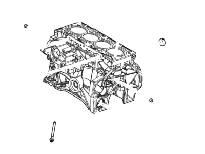 Ford 7S7Z-6010-F Cylinder Block