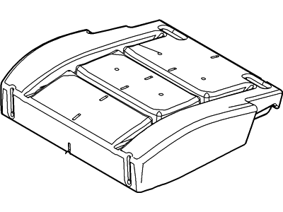 Ford 5F9Z-7463840-AA Rear Seat-Foam Cushion Pad Right