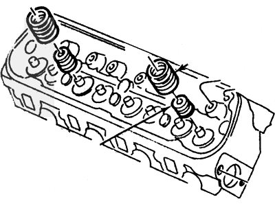 1993 Ford F-150 Cylinder Head - F3TZ-6V049-BRM