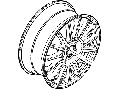 Ford AS4Z-1007-A Wheel Assembly