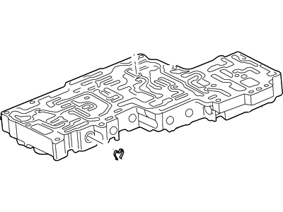 Mercury Valve Body - 9L2Z-7A100-A