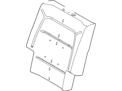 Ford CA8Z-7466800-C Pad - Rear Seat Back