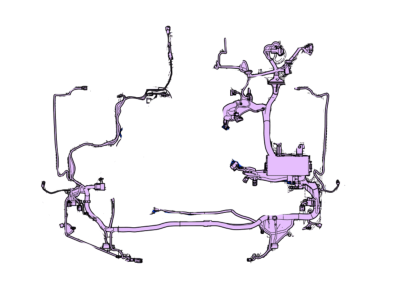 Ford BE5Z-14290-HA Wiring Assembly