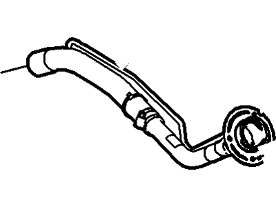 2010 Ford F-450 Super Duty Fuel Filler Neck - 9C3Z-9034-B