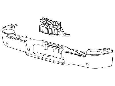 2006 Ford F-150 Bumper - 4L3Z-17906-JA