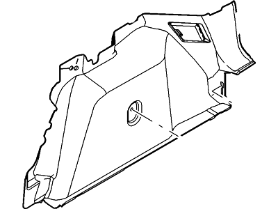 Ford CV6Z-5831148-BA Trim - Load Compartment