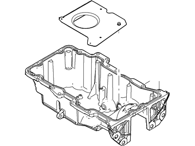 Mercury Oil Pan - 5F9Z-6675-AA