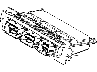 Ford DE9Z-12A650-BL Module - Engine Control - EEC