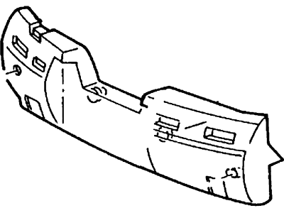 Mercury Sable Bumper - YF1Z-17906-AB