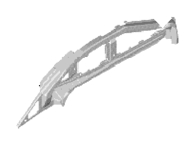 Ford CK4Z-6127947-C Reinforcement - Rear Quarter Panel