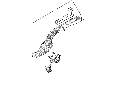 Ford 5L8Z-7810124-BA Member - Side