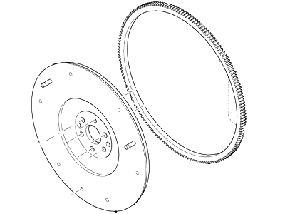 Ford 1R3Z-6375-FA Flywheel Assembly