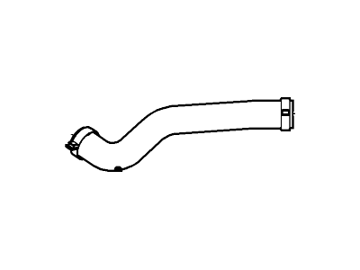 Mercury Radiator Hose - 9E5Z-8260-B