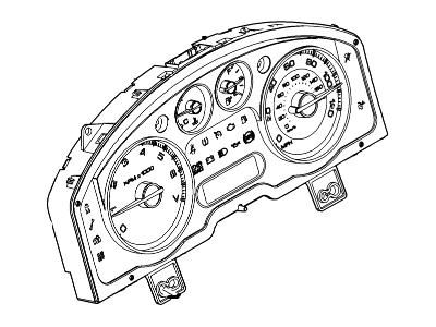 Ford 9F9Z-10849-EA Instrument Cluster