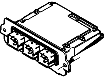 Ford Escape Engine Control Module - 7L8Z-12A650-AMD