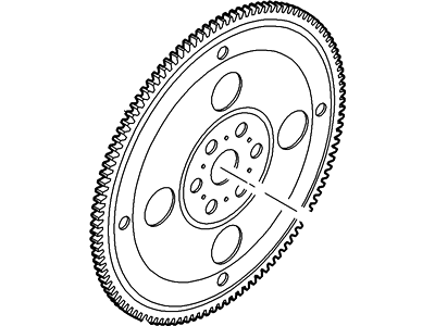 Ford 2L8Z-6375-AA Flywheel And Ring Gear Assy