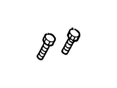 Ford E6TZ-6A527-A Screw