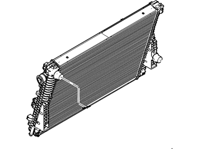 Ford 8C3Z-8009-B Radiator Assembly