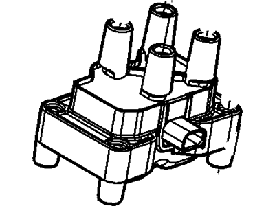 Ford BE8Z-12029-Z Coil Assembly - Ignition