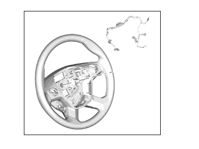 Ford CK4Z-3600-HA Steering Wheel Assembly