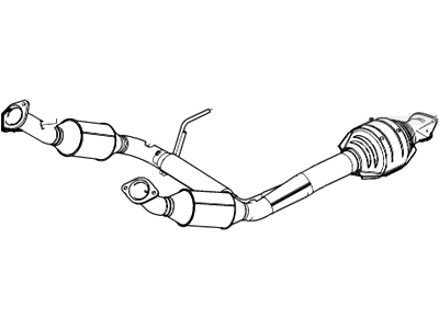 Ford 2C5Z-5F250-AA Catalytic Converter Assembly