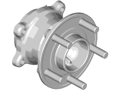 Ford DV6Z-1104-A Hub Assembly - Wheel