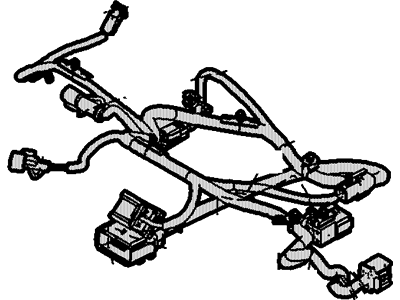 Ford 8L8Z-14C719-CA Wire Assembly - Motor Seat Adjuster