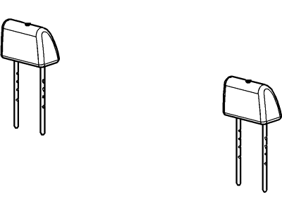 Ford 5L3Z-18611A08-BA Head Rest Assembly