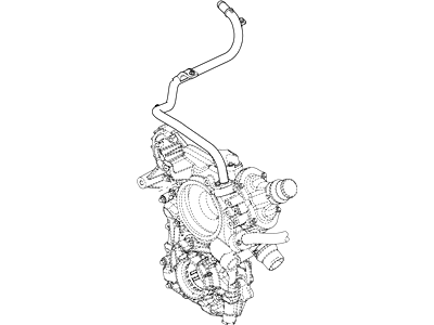 Ford 8C3Z-8592-K Connection - Water Outlet