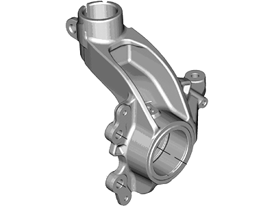 Ford CV6Z-3K186-B Front Wheel Knuckle