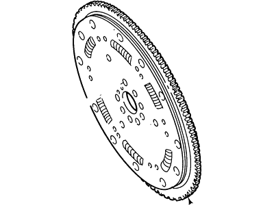 Ford E-350/E-350 Super Duty Flywheel - F7TZ-6477-DA