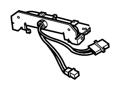 Ford 5W7Z-13A613-AAC Lamp Assembly - Rear - High Mounted