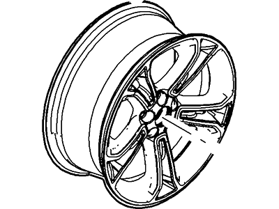 Ford DB5Z-1007-A Wheel Assembly