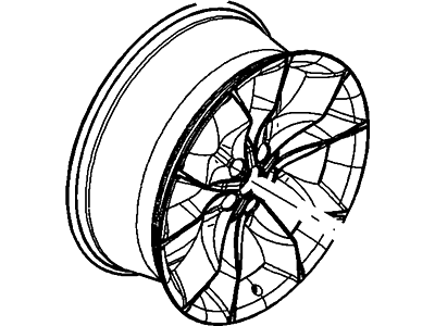 Ford BB5Z-1007-CCP Wheel Assembly