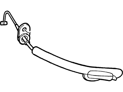 Ford F6DZ9A758B Cable Assembly Throttle Con