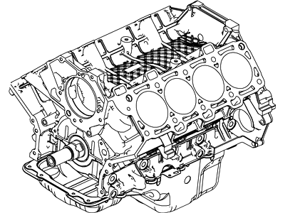 Ford BR3Z-6009-F Cylinder Block